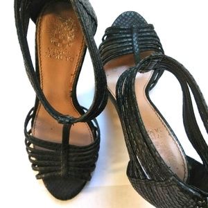 Vince Camuto 7.5 M Black Shoes Pumps Stiletto's